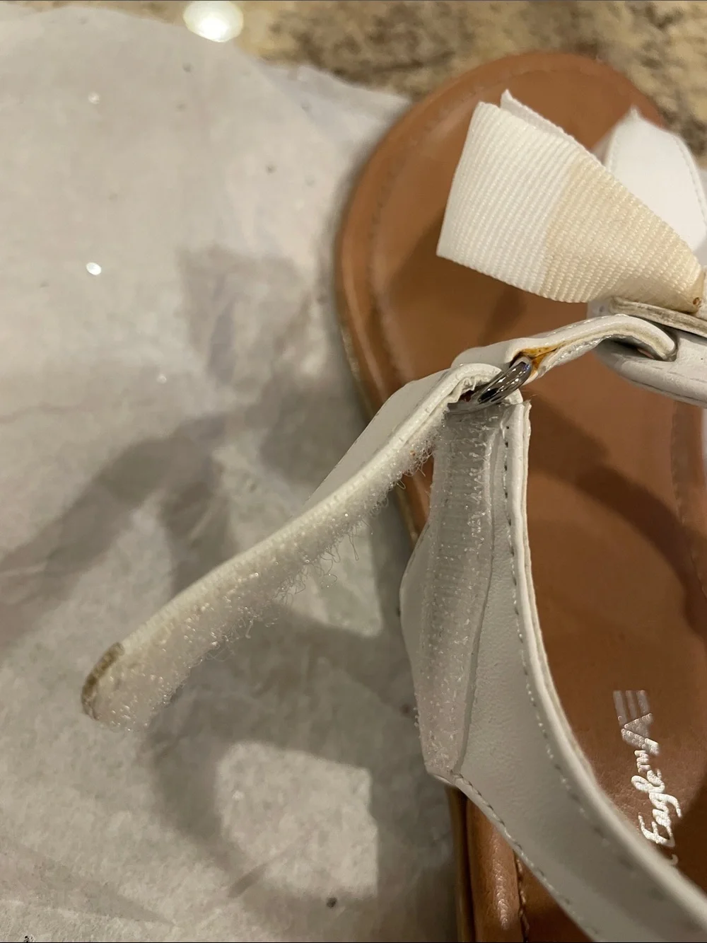 2 Pairs Girls H&M and American Eagle Sandals